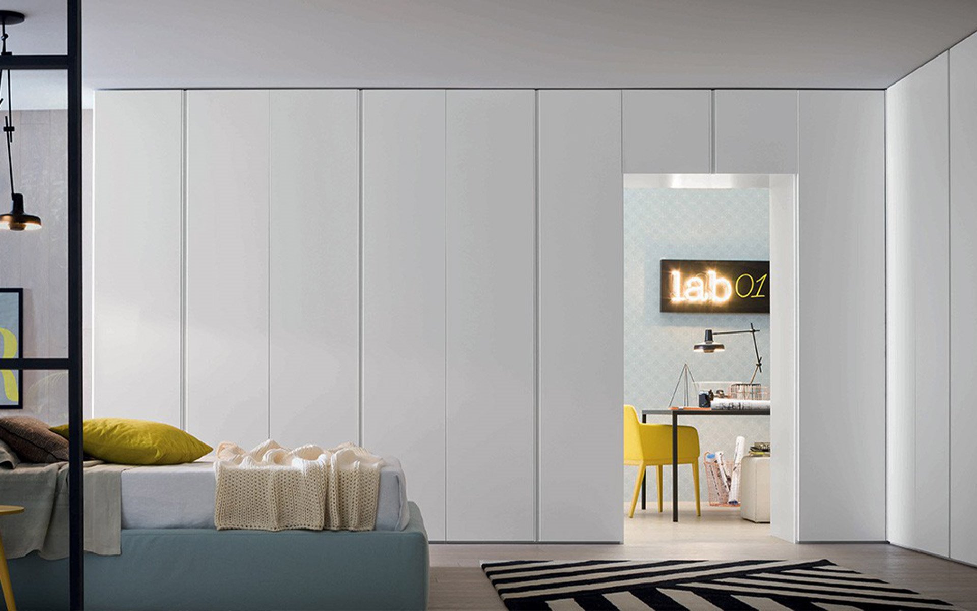 Linnenkast Garderobekast met externe lade BedHabits 1200 6